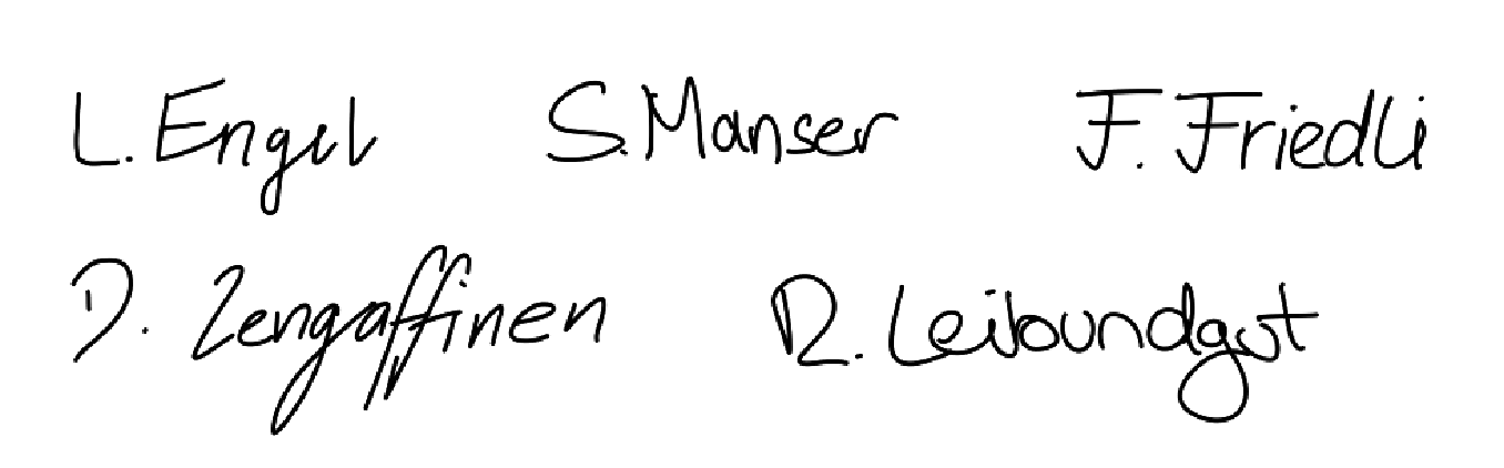 Signatures of the group